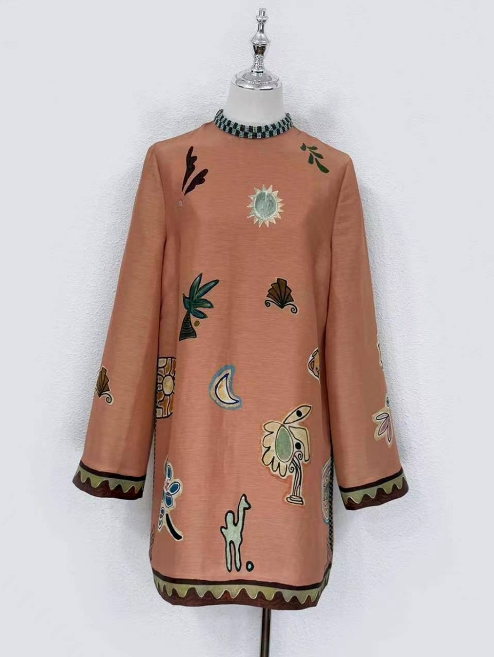Alémaisx LRNCE Laurence linen and silk minidress US 4 - Picture 4 of 10